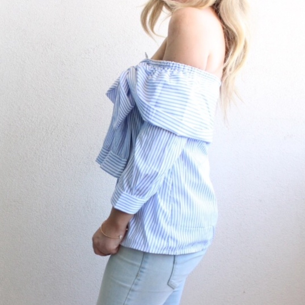 LANIER BOUTIQUE - Off Shoulder Top - Picture 5 of 5
